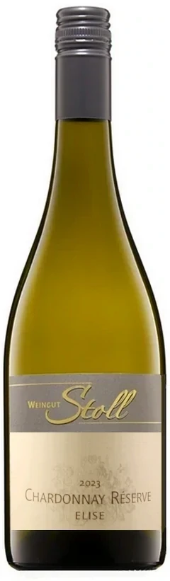 Flasche Weißwein Chardonnay Reserve Elise 2023 trocken