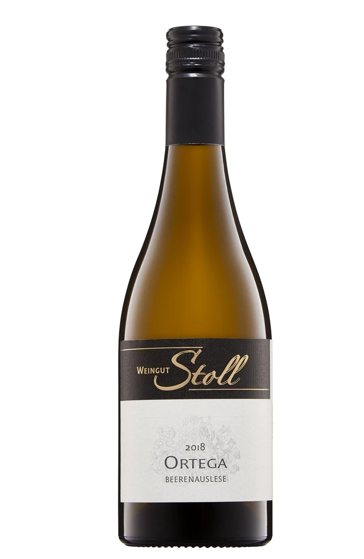Flasche Weißwein Ortega Beerenauslese 2018 lieblich