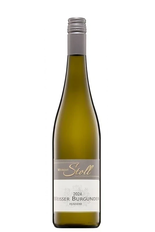 Flasche Weißwein Weißer Burgunder 2023 feinherb